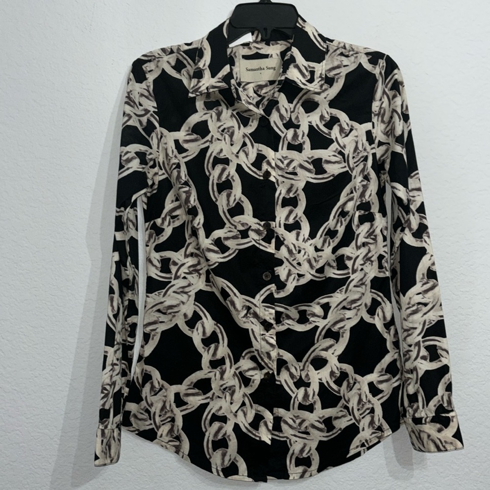 Samantha Sung Button Down